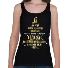 PRINTFASHION karácsonyi kritika - Női atléta - Fekete