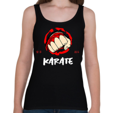 PRINTFASHION KARATE - Női atléta - Fekete