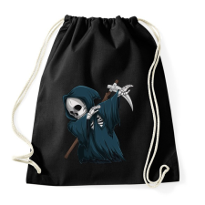 PRINTFASHION Kaszás dabbing - Sportzsák, Tornazsák - Fekete tornazsák