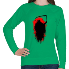 PRINTFASHION Kaszás - Női pulóver - Zöld női pulóver, kardigán