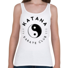 PRINTFASHION Katana karate club - Női atléta - Fehér