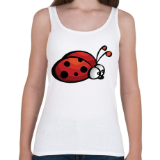 PRINTFASHION katicabogár  - Női atléta - Fehér