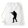 PRINTFASHION Katona - Sportzsák, Tornazsák - Fehér