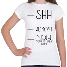 PRINTFASHION Kávé szint - Bögre (fekete) - Női póló - Fehér női póló