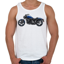 PRINTFASHION Kawasaki - Férfi atléta - Fehér atléta, trikó