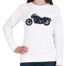 PRINTFASHION Kawasaki - Női pulóver - Fehér