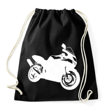 PRINTFASHION kawasaki zx6r - Sportzsák, Tornazsák - Fekete tornazsák