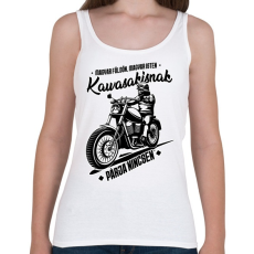 PRINTFASHION Kawasakisnak párja nincsen - Női atléta - Fehér
