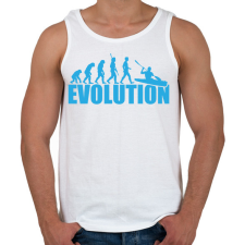 PRINTFASHION Kayak evolution - Férfi atléta - Fehér atléta, trikó