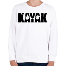 PRINTFASHION KAYAK - Gyerek pulóver - Fehér