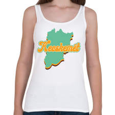 PRINTFASHION Kecskemét - Női atléta - Fehér női trikó