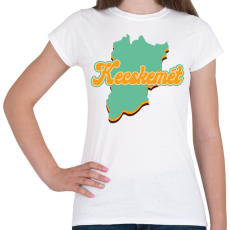 PRINTFASHION Kecskemét - Női póló - Fehér