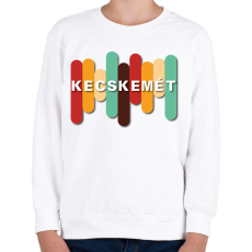 PRINTFASHION Kecskemét - Színes - Gyerek pulóver - Fehér