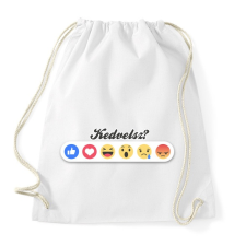 PRINTFASHION Kedvelsz? - Sportzsák, Tornazsák - Fehér tornazsák