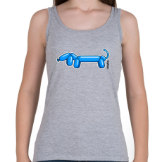 PRINTFASHION Kék lufitacskó - Női atléta - Sport szürke