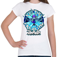 PRINTFASHION Kelthu Zad - Női póló - Fehér