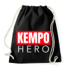PRINTFASHION KEMPO HERO - Sportzsák, Tornazsák - Fekete