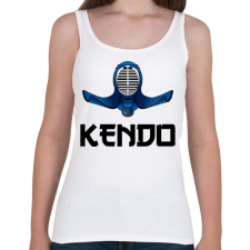 PRINTFASHION KENDO - Női atléta - Fehér női trikó