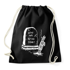 PRINTFASHION Kéne már egy kis szünet - Sportzsák, Tornazsák - Fekete tornazsák