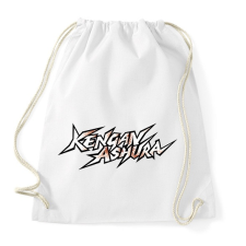 PRINTFASHION kengan ashura logo - Sportzsák, Tornazsák - Fehér tornazsák