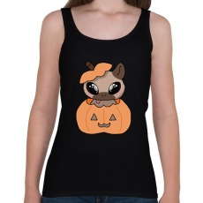 PRINTFASHION Kenny, a capybara tökben - Női atléta - Fekete