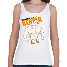 PRINTFASHION Kenyér - Női atléta - Fehér női trikó