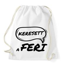 PRINTFASHION KERESETT A FERI - Sportzsák, Tornazsák - Fehér tornazsák