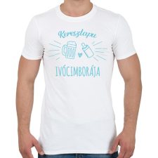 PRINTFASHION Keresztapu ivócimborája - Férfi póló - Fehér férfi póló
