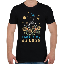 PRINTFASHION kert_10 - Férfi póló - Fekete férfi póló