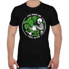 PRINTFASHION Kertész élet - Férfi póló - Fekete férfi póló