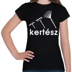 PRINTFASHION Kertész - Női póló - Fekete