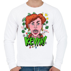 PRINTFASHION KEVIN - Férfi pulóver - Fehér