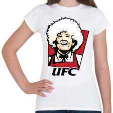 PRINTFASHION KFC Khabib - Női póló - Fehér női póló