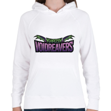 PRINTFASHION Kha'Zix - Női kapucnis pulóver - Fehér női pulóver, kardigán