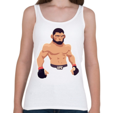 PRINTFASHION Khabib - Női atléta - Fehér