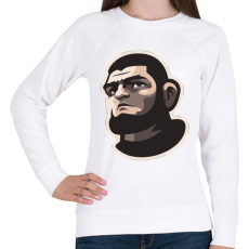 PRINTFASHION Khabib - Női pulóver - Fehér