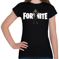 PRINTFASHION Khaby Fortnite - Női póló - Fekete