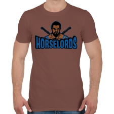 PRINTFASHION KhalDrogo squad - Férfi póló - Mogyoróbarna férfi póló
