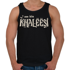 PRINTFASHION Khaleesi páros póló - Férfi atléta - Fekete