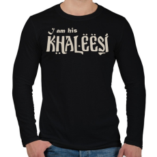 PRINTFASHION Khaleesi páros póló - Férfi hosszú ujjú póló - Fekete