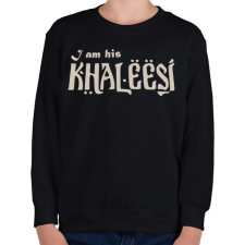 PRINTFASHION Khaleesi páros póló - Gyerek pulóver - Fekete gyerek pulóver, kardigán