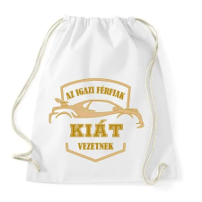 PRINTFASHION Kiás sofőr - Sportzsák, Tornazsák - Fehér tornazsák