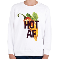 PRINTFASHION Kib*szott csípős paprika - Gyerek pulóver - Fehér gyerek pulóver, kardigán