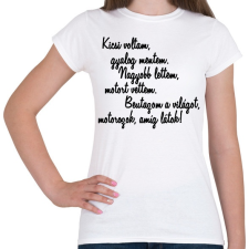 PRINTFASHION KICSI VOLTAM - Női póló - Fehér női póló