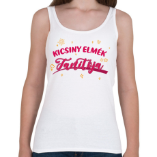 PRINTFASHION Kicsiny elmék tanítója - Női atléta - Fehér