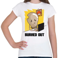 PRINTFASHION Kiégve... - Női póló - Fehér női póló