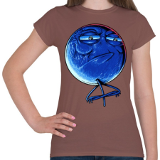 PRINTFASHION Kihívás elfogadva - Női póló - Mogyoróbarna női póló