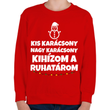 PRINTFASHION KIHÍZOM A RUHATÁROM - Gyerek pulóver - Piros gyerek pulóver, kardigán