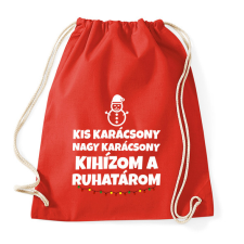 PRINTFASHION KIHÍZOM A RUHATÁROM - Sportzsák, Tornazsák - Piros tornazsák