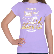 PRINTFASHION Kiinduló pont - Női póló - Viola női póló